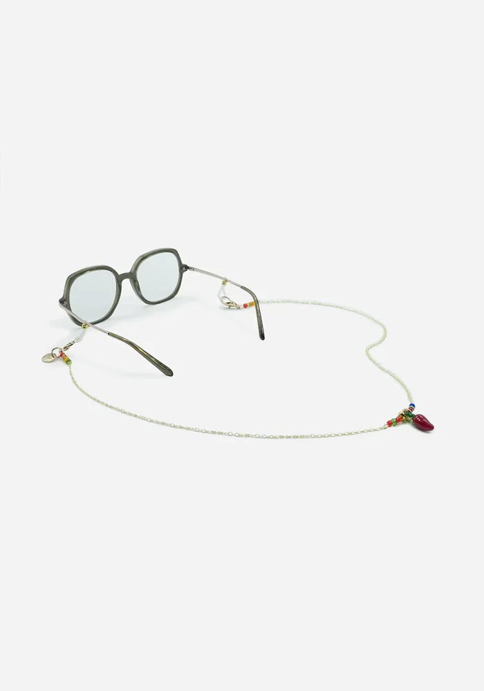 Chaîne De Lunettes Lior Rouge