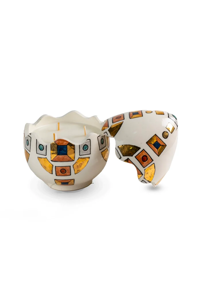 Bougie Cléopatra Oeuf Petit Modèle