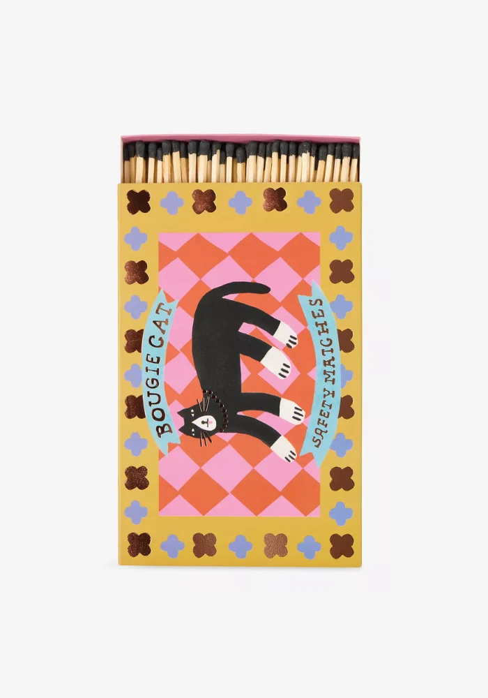 Boîte De 120 Allumettes Bougie Cat