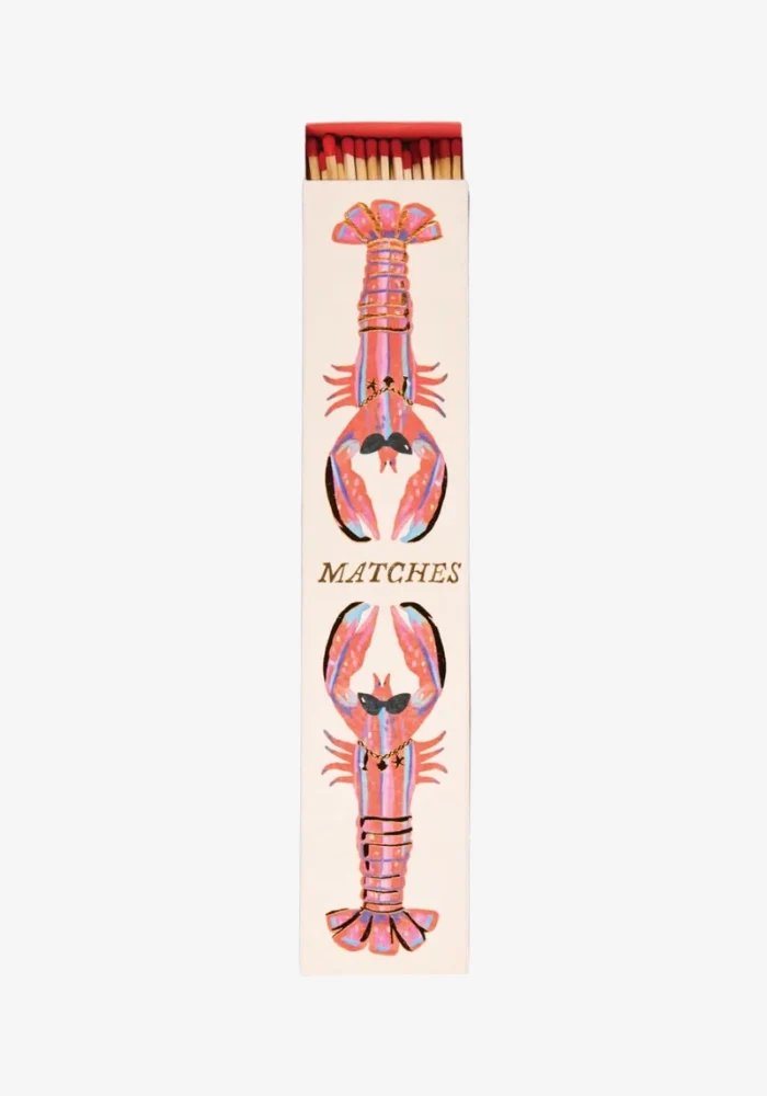 Boîte De 45 Allumettes Longues Lobsters