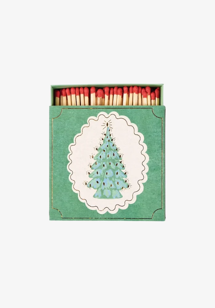 Boîte De 125 Allumettes Christmas Tree