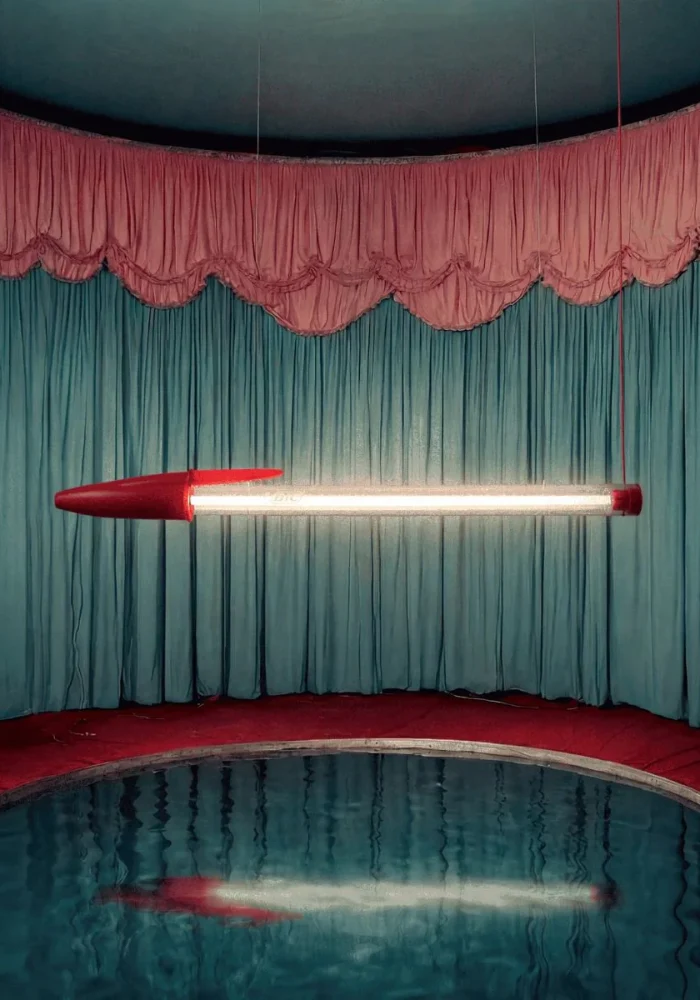 Lampe Bic Rouge