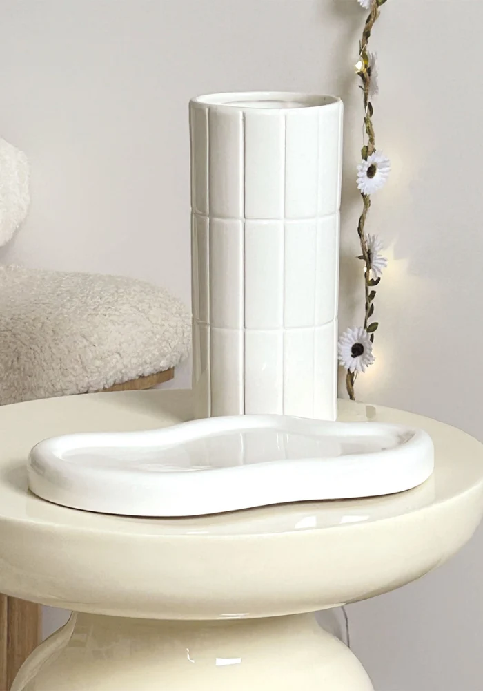 Vide-Poche Osmose Blanc