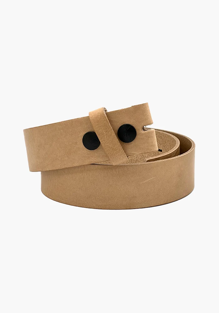 Tige De Ceinture Cuir Preto Ivoire
