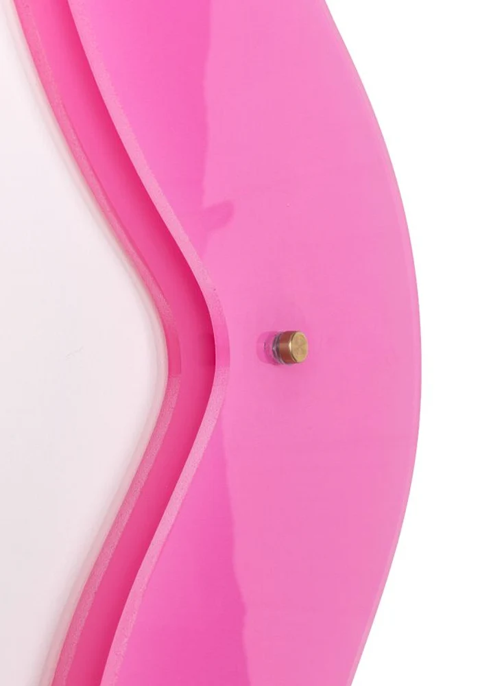 Miroir Supercurve Rose
