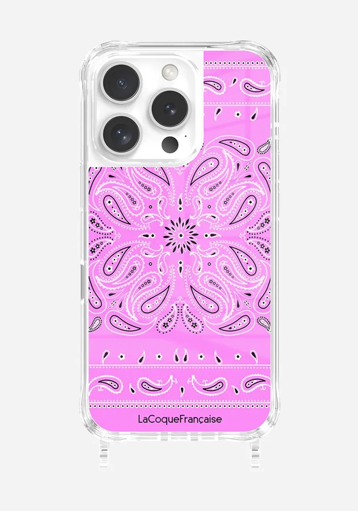 Coque De Téléphone Bandana Rose