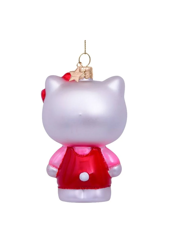Décoration À Suspendre Hello Kitty Salopette Rouge
