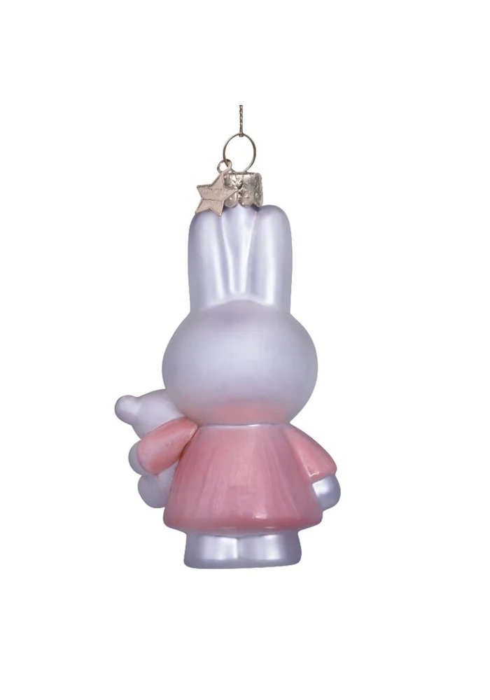 Décoration À Suspendre Miffy Avec Ours En Peluche Baby Pink