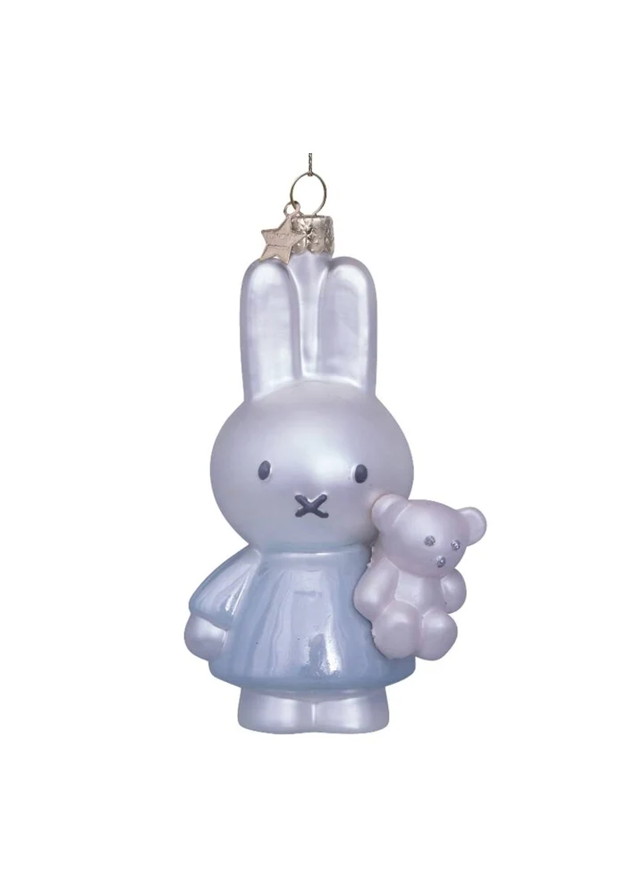 Décoration À Suspendre Miffy Avec Ours En Peluche Baby Blue