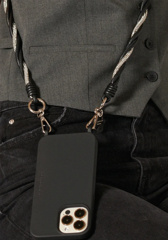Bijou De Téléphone Joe Noir Et Argent