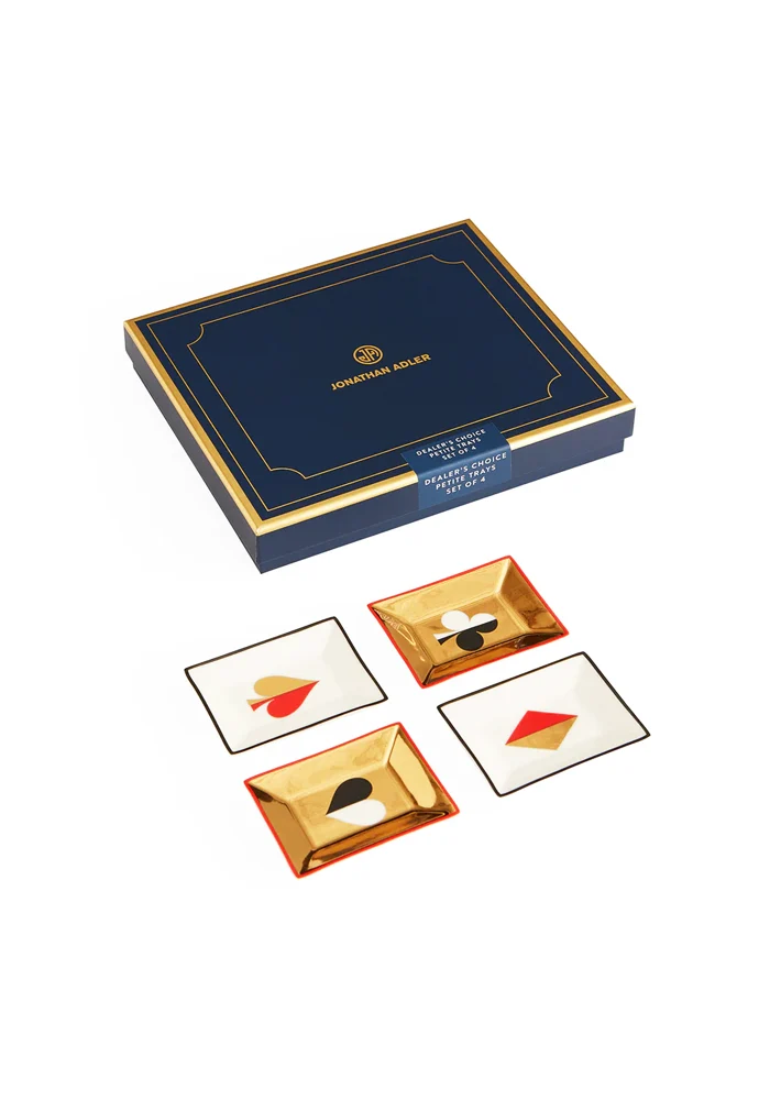 Set De 4 Mini Vides Poches Dealer's Choice