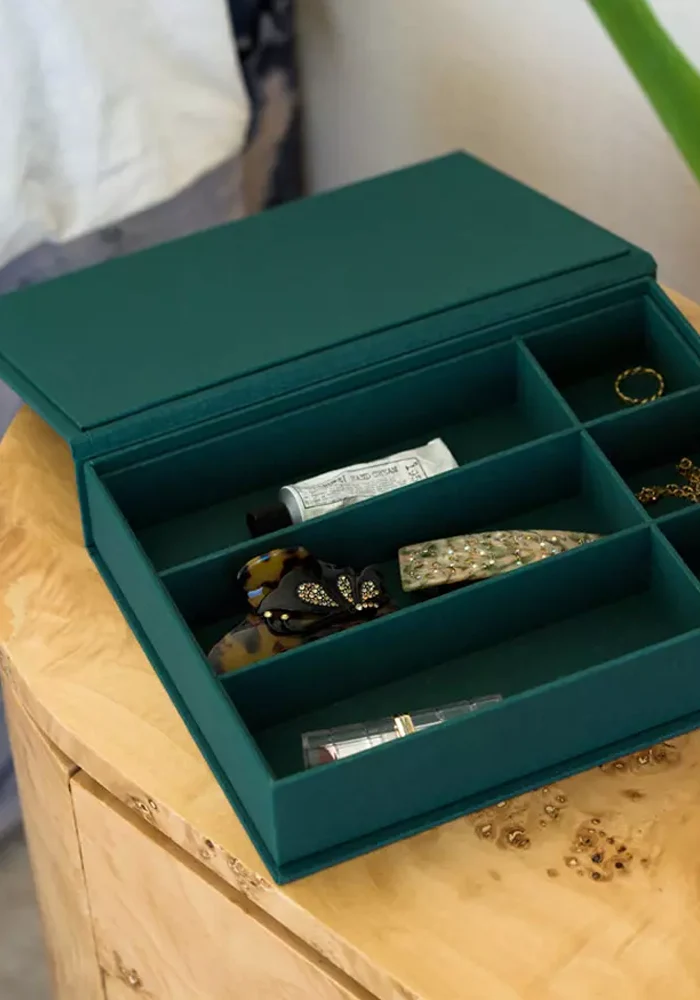 Boite De Rangement Precious Things Verte