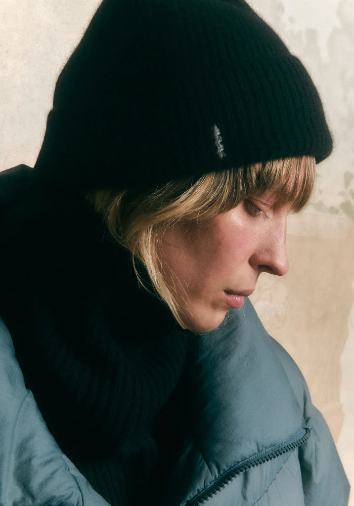 Bonnet Cachemire Noir