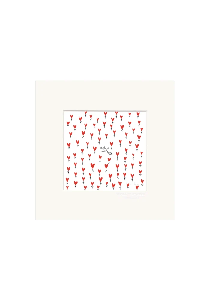 Affiche Champs De Coeur Soledad 22x22