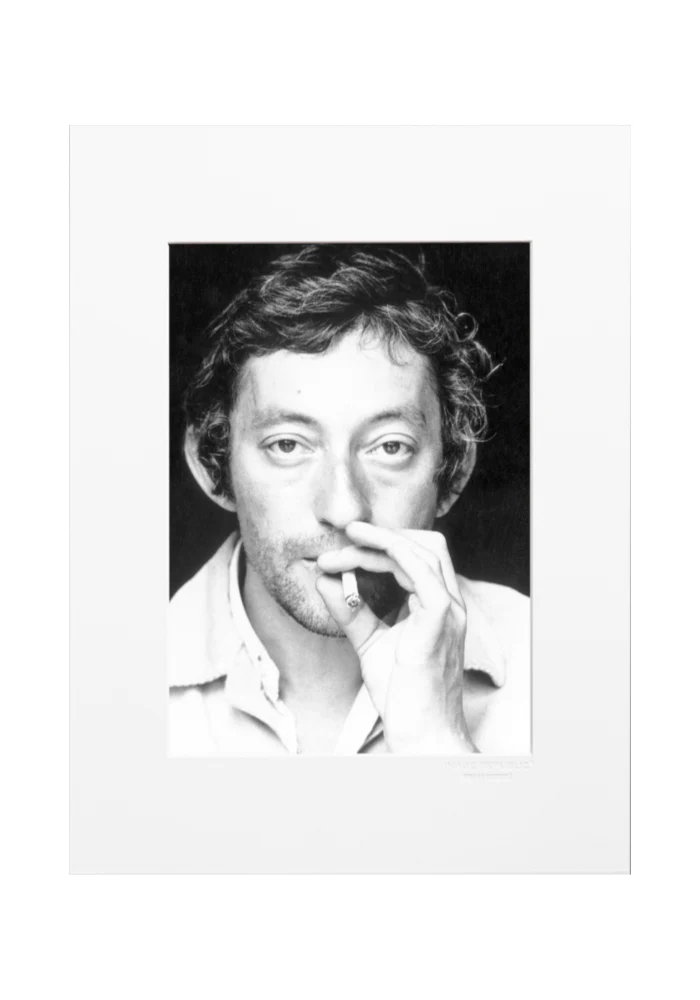 Affiche Gainsbourg Portrait 30x40
