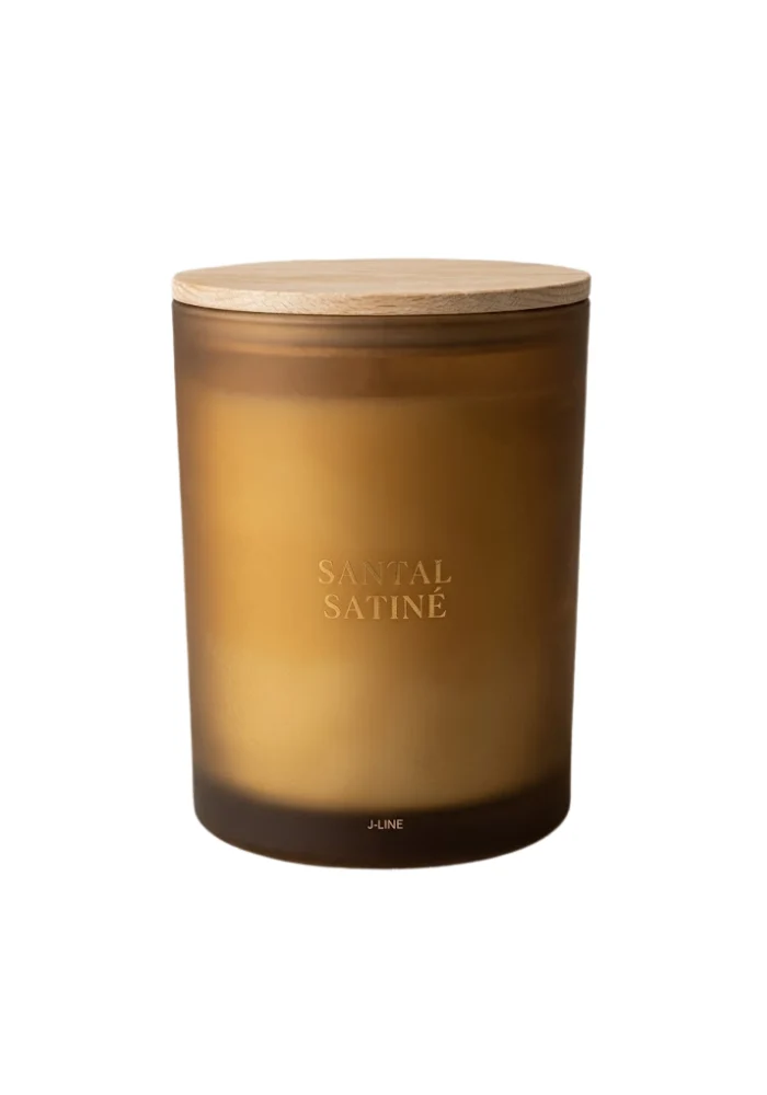 Bougie 52h Santal Satine
