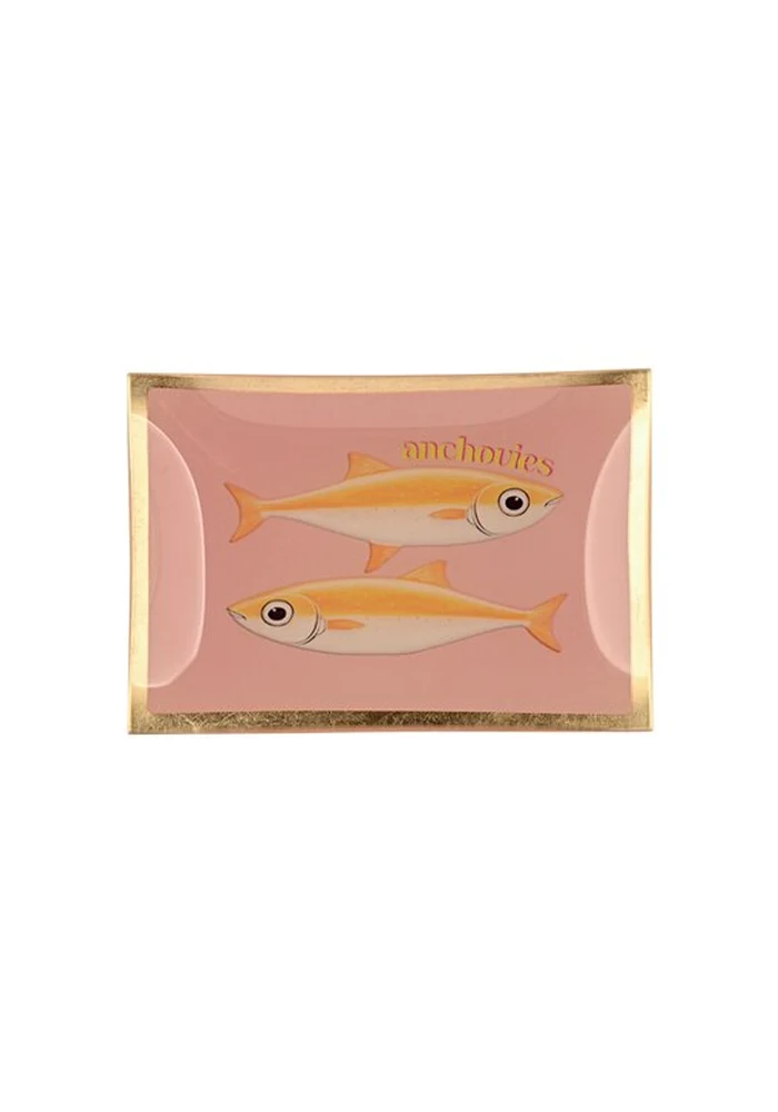 Vide Poche Rectangle Anchovies Rose