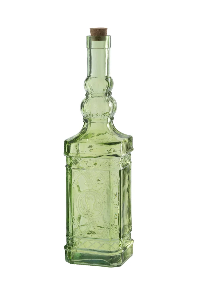 Bouteille En Verre XL Vert Clair